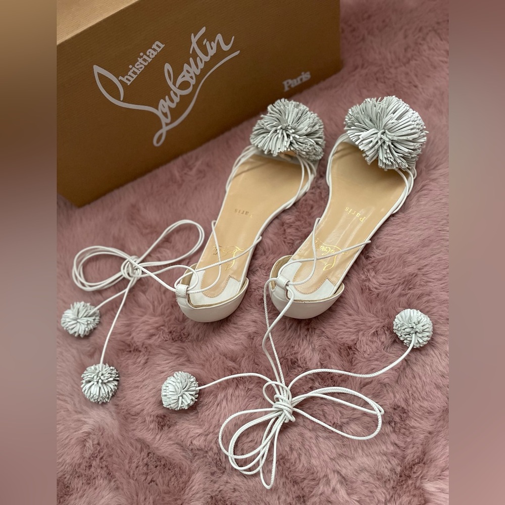 Christian Louboutin - Starouchi Flat Latte Size 35.5